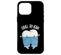 Jeu de Mots Dentaire Amusant Oral Hy-Jean Coque pour iPhone 16 Pro Max