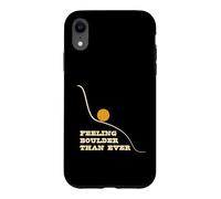 Jeu de Mots d'escalade Amusant Qui Ressemble à Un Rocher Plus Que jamais Coque pour iPhone XR