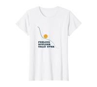Jeu de Mots d'escalade Amusant Qui Ressemble à Un Rocher Plus Que jamais T-Shirt Graphique avec Valeur, Femme, Blanc, L