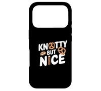 Jeu de Mots drôle de Bretzel - Snack Knotty But Nice Coque pour iPhone 17 Pro