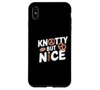 Jeu de Mots drôle de Bretzel - Snack Knotty But Nice Coque pour iPhone XS Max