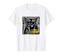 Jeu de Mots drôle de Chat I Need a Catitude Adjustment T-Shirt Graphique avec Valeur