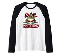 Jeu de Mots drôle de Crapaud de Noël Manche Raglan