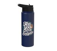 Jeu de mots drôle de l'équipe Earl Grey Stainless Steel Insulated Water Bottle