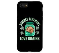 Jeu de Mots drôle d'halloween pour Les professeurs de Sciences Aiment Les Cerveaux Coque pour iPhone SE (2020) / 7/8