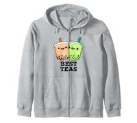 Jeu de Mots drôle Entre Meilleurs Amis de Best-Teas Sweat à Capuche