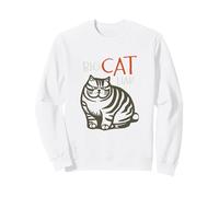 Jeu de Mots drôle pour Chats Big Cat Menteur Sweatshirt