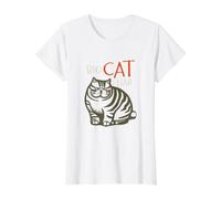 Jeu de Mots drôle pour Chats Big Cat Menteur T-Shirt Graphique avec Valeur