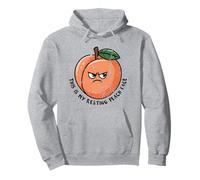 Jeu de mots drôle « This Is My Resting Peach Face » Sweat à Capuche