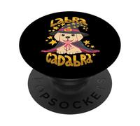 Jeu de Mots du Magicien du Labrador PopSockets PopGrip Adhésif