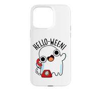 Jeu de Mots fantôme Amusant Hello-ween Coque pour iPhone 15 Pro Max