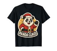 Jeu de Mots Festif Père Noël Panda Noël pour Hommes, Femmes, Enfants T-Shirt
