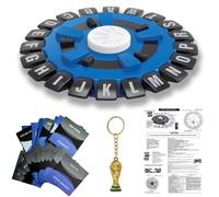 Jeu de mots - Français - Tapple Game - Think Words - avec Trophy Keychain- 2 à 8 joueurs - Bleu