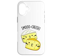 Jeu de Mots Funny Kiss Smoo-Cheese Coque pour iPhone 16 Plus