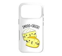 Jeu de Mots Funny Kiss Smoo-Cheese Coque pour iPhone 17 Pro