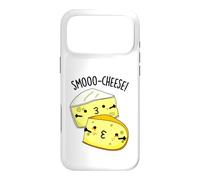 Jeu de Mots Funny Kiss Smoo-Cheese Coque pour iPhone 17 Pro Max