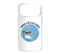 Jeu de Mots Humoristique Whale-Lelujah Coque pour iPhone 17 Pro Max