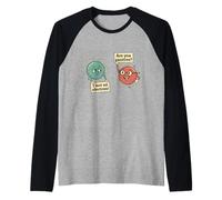 Jeu de Mots I Lost an Electron are You Positive Vintage Science Manche Raglan