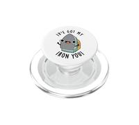 Jeu de Mots « I've Got My Iron You » PopSockets PopGrip pour MagSafe