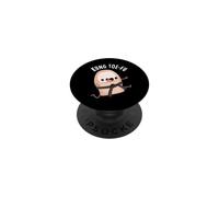 Jeu de Mots Kung Fu Funny Kung Fu PopSockets PopGrip Adhésif