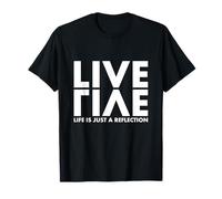 Jeu de Mots Live Evil - Design Humour Minimaliste T-Shirt