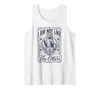 Jeu de Mots Nautique Amusant « I Am Not Like The Otters » Débardeur