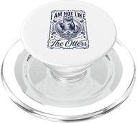 Jeu de Mots Nautique Amusant « I Am Not Like The Otters » PopSockets PopGrip pour MagSafe