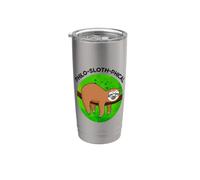 Jeu de mots Philo-paresseux phical Gobelet isotherme en acier inoxydable double paroi