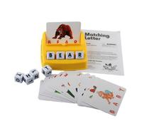 Jeu De Mots Pour Enfants, Jouet Éducatif Pour La Petite Enfance, Apprentissage Heureux De La Collocation Des Mots Et Des Lettres, Anglais