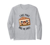 Jeu de Mots pour gâteau Bake Me Smile Manche Longue