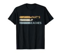 Jeu de Mots rétro des années 80 | What's Up Beaches T-Shirt
