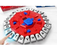 Jeu de Mots Tempête, Mots Jeux de Société, Jeux de Société avec Minuterie D'affichage, 2 Modes, 24 Touches, Appuyez sur les Lettres, Jeu de Famille pour Enfants et Adultes - Espagnol