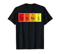 Jeu de Mots Tennis et Chimie avec éléments périodiques T-Shirt