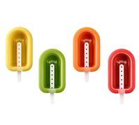 Jeu de moules colorés pour glaces et esquimaux, Lékué