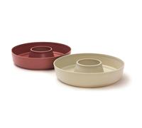 Omnia Profumi – Moules en silicone Duo – Paquet de deux, beige et bordeaux