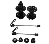 Jeu de moyeux de vélo de montagne à dégagement rapide, 6 griffes durables, 32 trous, roulement scellé pour GX X01 XX1 9-50 46 coureurs (Black)