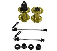 Jeu de moyeux de vélo de montagne à dégagement rapide, 6 griffes durables, 32 trous, roulement scellé pour GX X01 XX1 9-50 46 coureurs (Green)