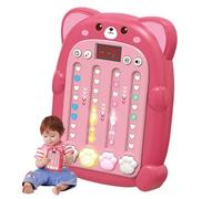 Jeu de Musique à poussée Rapide - Console Rythmique électronique, Puzzle Musical éducatif | Jeux de Musique à poussée Rapide avec Effets de lumière, Jouets éducatifs pour , Petits, Adultes