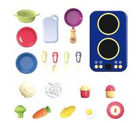 Jeu De Nourriture pour | Jouet De Cuisine Éducatif avec Son Et Lumière pour D'Âge Préscolaire,Jouet Éducatif Et Ludique pour Filles Garçons Anniversaire Activités Maternelle