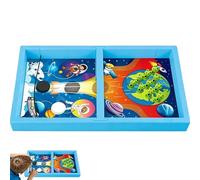 Jeu de Palet Élastique | Jeux Éducatifs de Sport en Bois - Jeu De Bataille sur Table D'Intérieur - pour de Âges Réunions Entre Amis Soirées en Famille Fêtes Maternelle Jardin d'École Maternelle