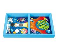 Jeu de Palet Élastique,Jouets Sportifs en Bois Amusants pour Deux Joueurs | Jeu de Basketball de Table - pour Dès 3 Ans Soirée Maison Réunion Amicale Nuit en Famille Maternelle