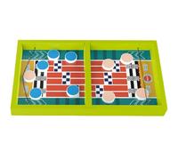 Jeu de Palet Élastique,Jouets Sportifs En Bois Interactifs Pour Deux Joueurs - Jeu De Bataille Sur Table - pour de Âges Réunions entre Amis Soirées en Famille Fêtes Maternelle Jardin d'École Maternell