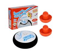 Jeu de Palet Hover, Jouet interactif à Piles pour Un Jeu à Grande Vitesse, Mouvement de Glissement sans Friction avec Pare-Chocs en Mousse de Protection, Ensemble de Hockey Flottant pour la Maison et
