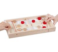 Goki – Jeu de palets Super Puck 2 en 1 – Gollnest & Kiesel
