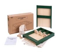 Jeu de palets Dinosaures spécial Enfants 4 Ans et +, 80 cm (2 Parties) - palets et Sacs en Coton