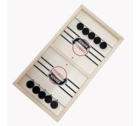 Jeu de Palets en Bois - Plateau Extra Large 56x30 cm - Jeu Familial dès 6 Ans