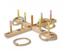 Jeu de palets extérieur en bois de pin