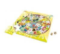 Jeu de parcours : course à l'escargot janod multicolore G