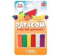 Jeu de Pâte à Modeler - Graine Créative - Fruits - 6 Pains - Multicolore