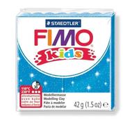 Staedtler Pâte à modeler Fimo Kids 42 g Bleu pailleté 8030.312